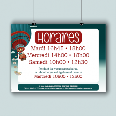 Bibliothèque panneau