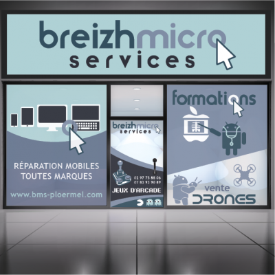 Breizh Micro Services vitrophanie