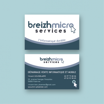 Breizh Micro Services carte de visite