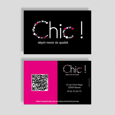 Chic ! carte de visite