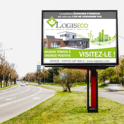 Logiseco 4x3 panneau urbain