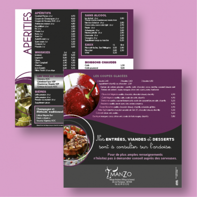 Manzo menu broché