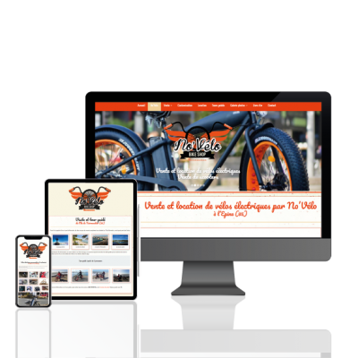 No Vélo webdesign